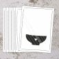 Preview: Postkarten / Stempelkarten / Kreativkarten Set (10 Stück Packung) SCHALE