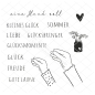 Preview: Stempelset / Clearstamp Ein Hand voll (13 Stempel)