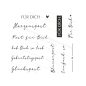 Preview: Stempelset / Clearstamp Heartline (12 Stempel)