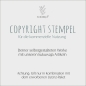 Preview: kukuwaja Copyright Stempel (für die kommerzielle Nutzung)