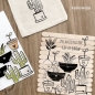 Preview: Stempelset / Clearstamp Pflanzenliebe (9 Stempel)