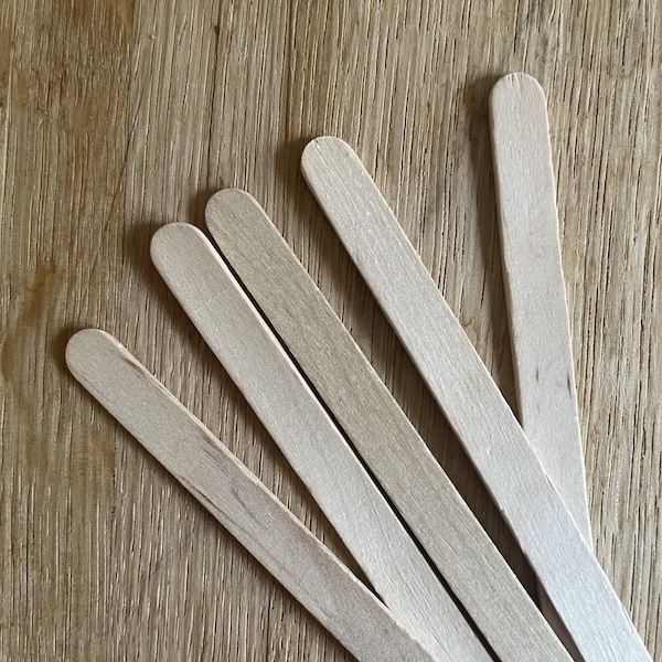 Holzstiele (1Packung - ca. 30St.)