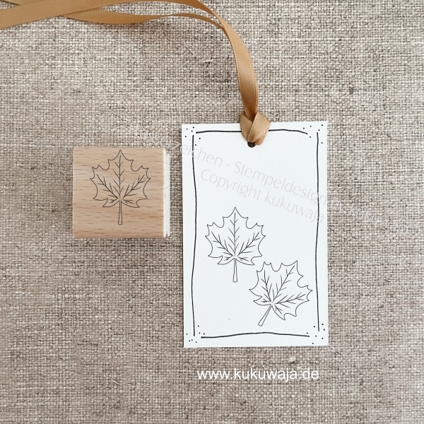 Stempel Maxi Ahornblatt