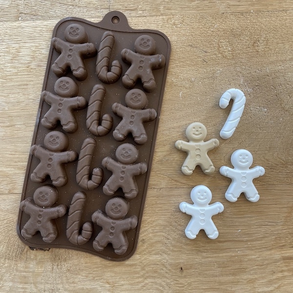 Silikonform Gingerbread / Lebkuchenmann etc. (wiederverwendbar)