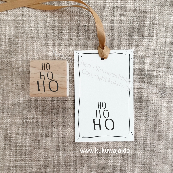 Stempel Maxi Ho Ho Ho _